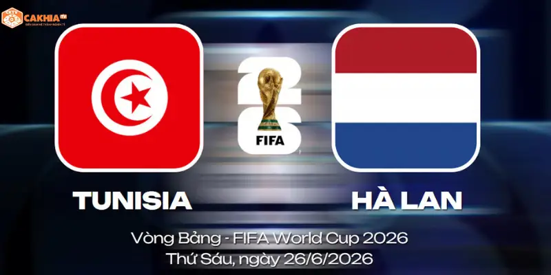 Tunisia vs Hà Lan